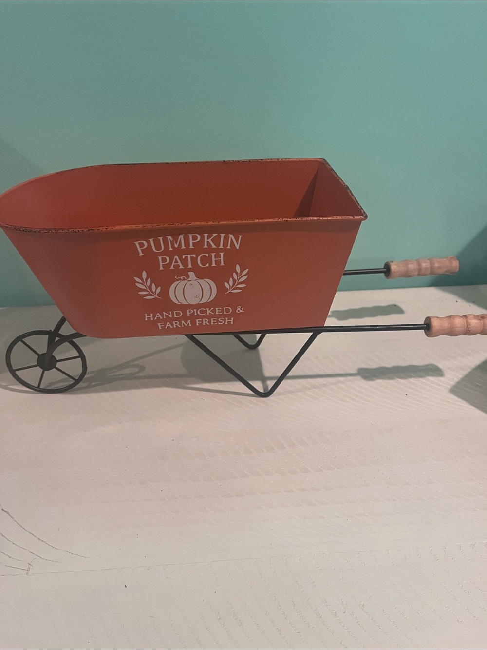 Pumpkin Patch Wheelbarrow